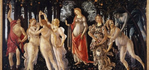 Alegoría de la primavera.1477-78. S. Botticelli.